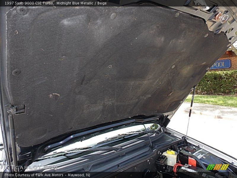 Midnight Blue Metallic / Beige 1997 Saab 9000 CSE Turbo