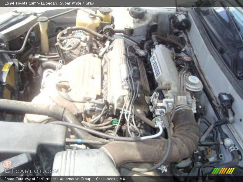 Super White / Gray 1994 Toyota Camry LE Sedan