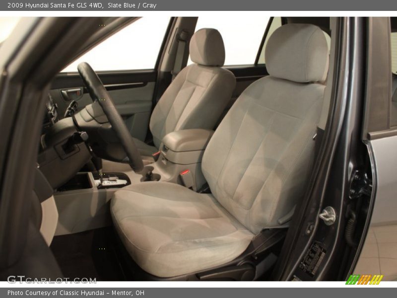 Slate Blue / Gray 2009 Hyundai Santa Fe GLS 4WD