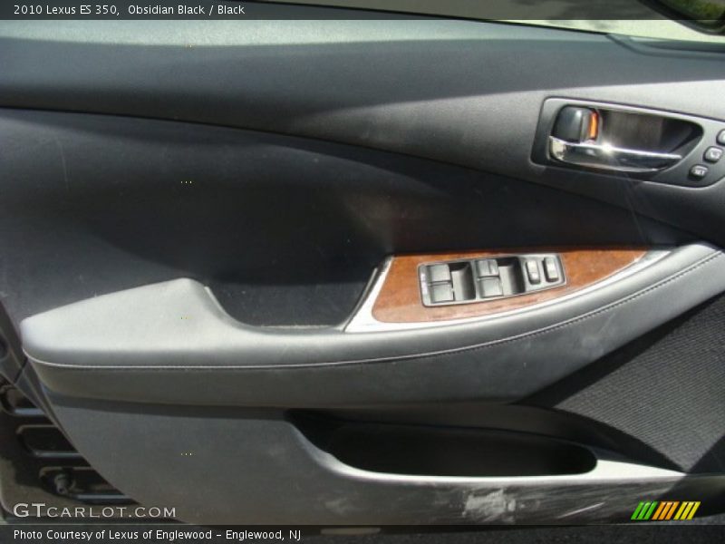 Obsidian Black / Black 2010 Lexus ES 350