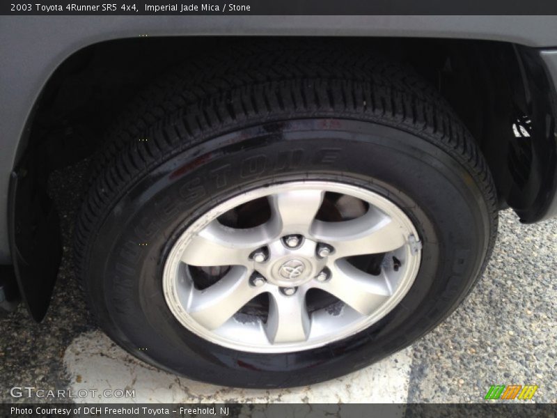 Imperial Jade Mica / Stone 2003 Toyota 4Runner SR5 4x4