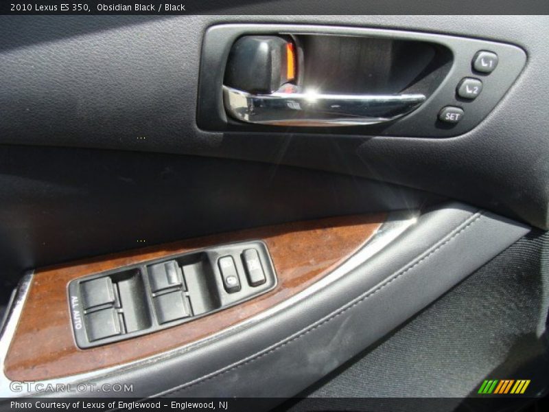 Obsidian Black / Black 2010 Lexus ES 350