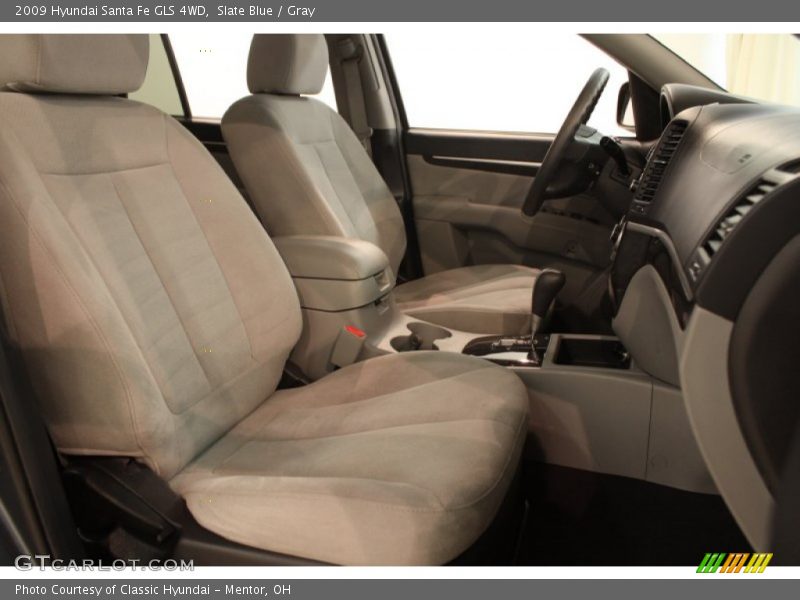 Slate Blue / Gray 2009 Hyundai Santa Fe GLS 4WD
