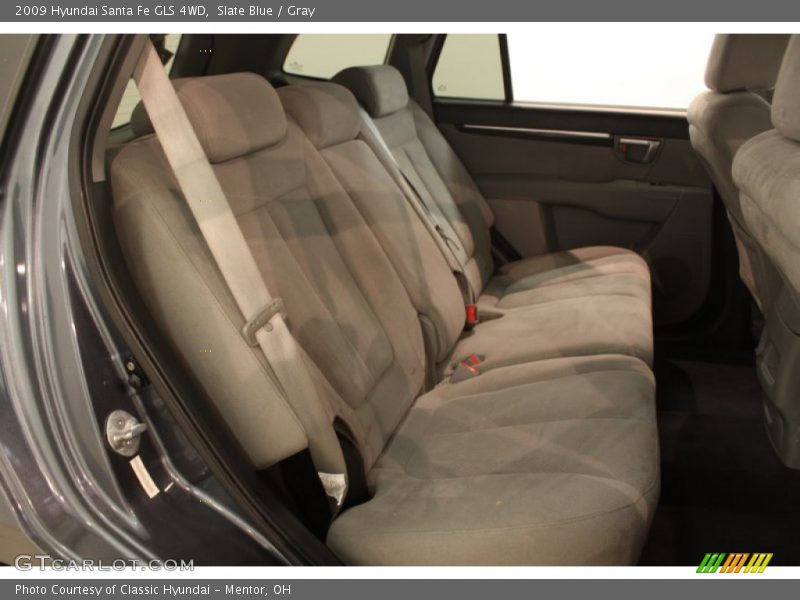 Slate Blue / Gray 2009 Hyundai Santa Fe GLS 4WD