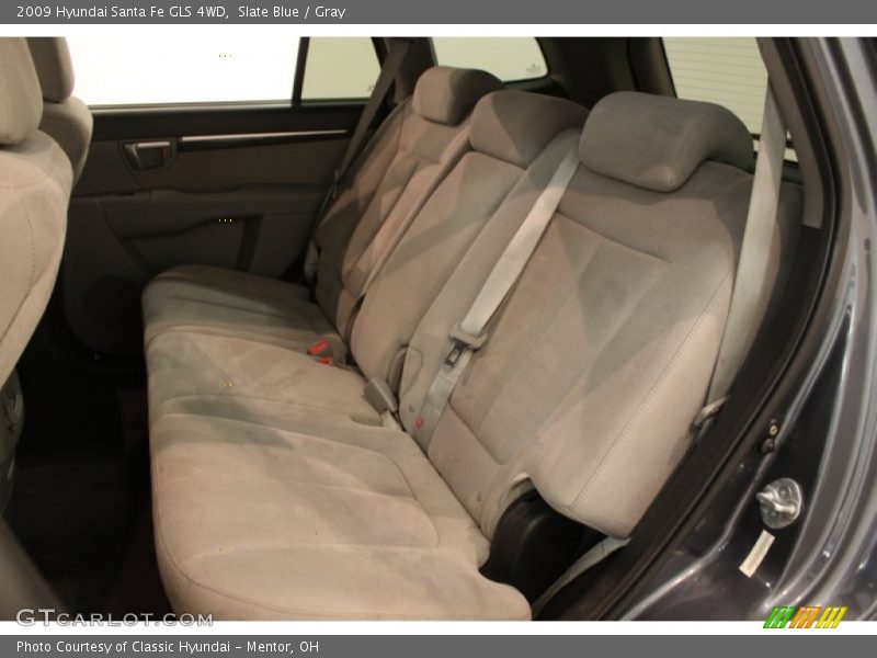 Slate Blue / Gray 2009 Hyundai Santa Fe GLS 4WD