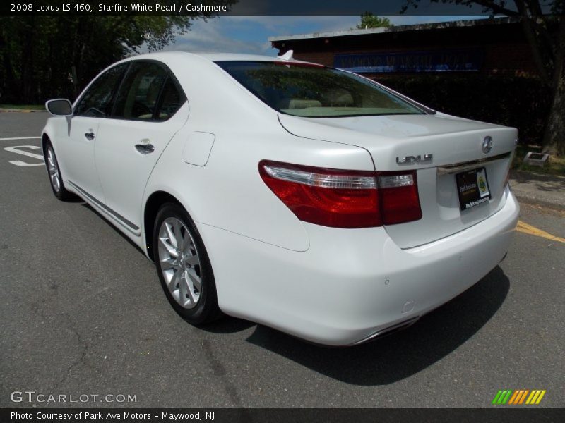 Starfire White Pearl / Cashmere 2008 Lexus LS 460