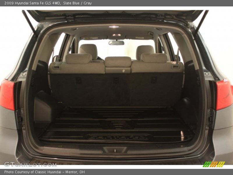 Slate Blue / Gray 2009 Hyundai Santa Fe GLS 4WD