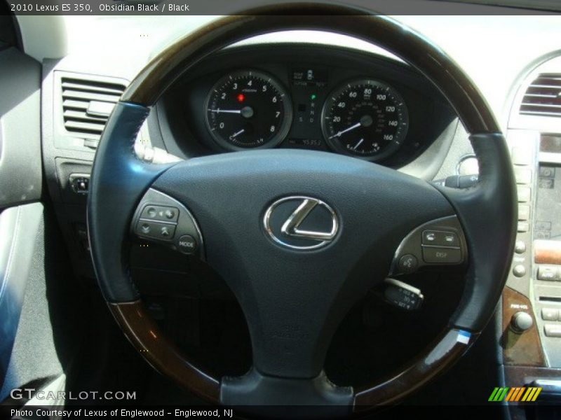 Obsidian Black / Black 2010 Lexus ES 350
