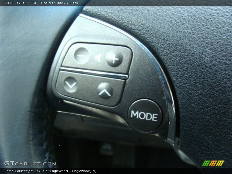 Obsidian Black / Black 2010 Lexus ES 350