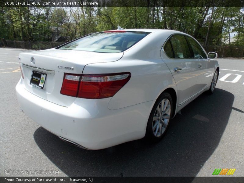 Starfire White Pearl / Cashmere 2008 Lexus LS 460