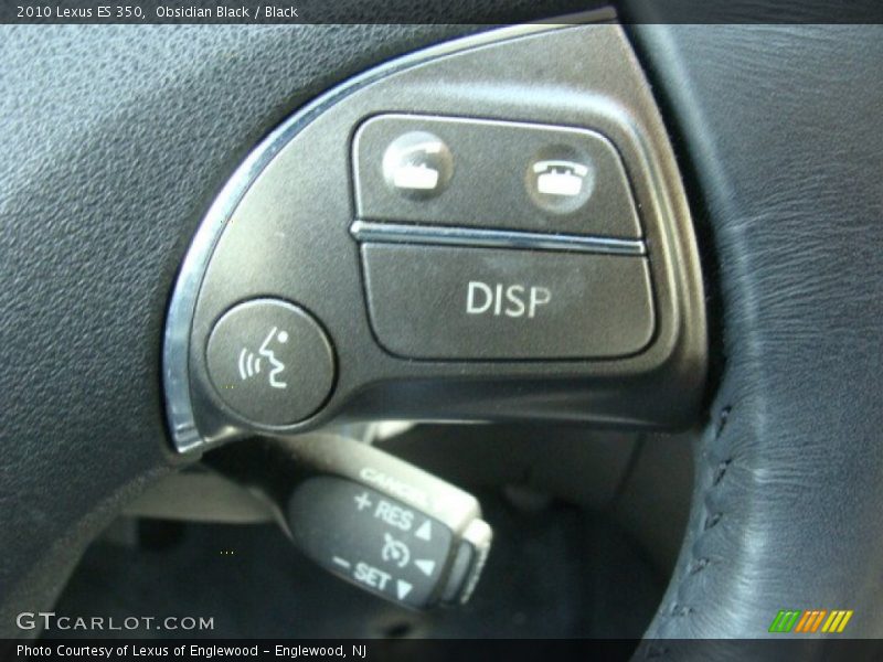 Obsidian Black / Black 2010 Lexus ES 350