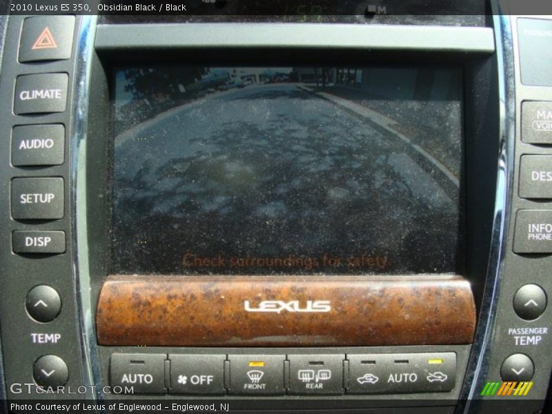 Obsidian Black / Black 2010 Lexus ES 350