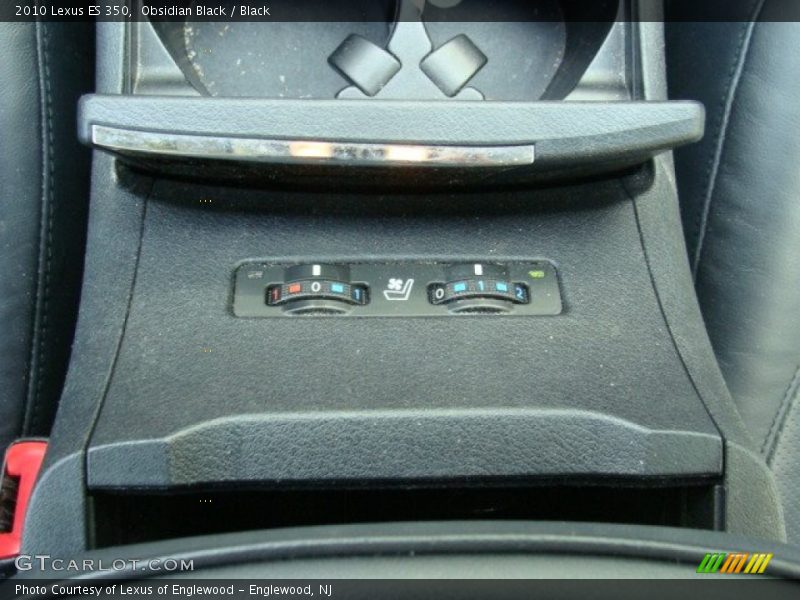 Obsidian Black / Black 2010 Lexus ES 350