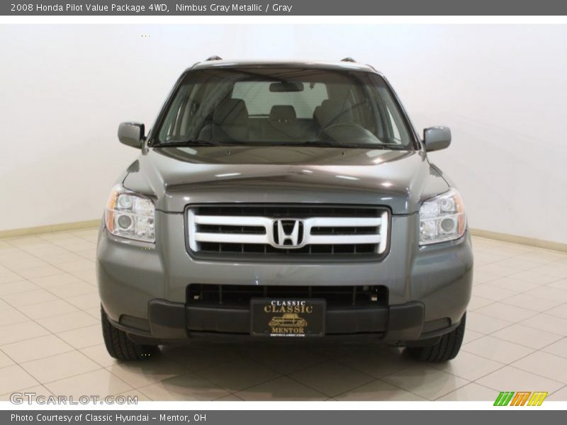 Nimbus Gray Metallic / Gray 2008 Honda Pilot Value Package 4WD