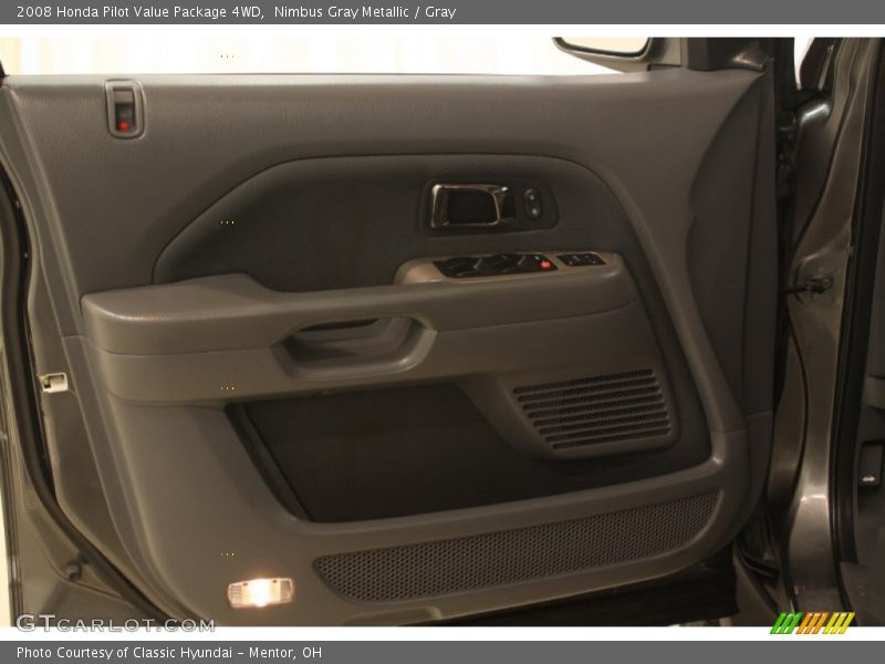 Nimbus Gray Metallic / Gray 2008 Honda Pilot Value Package 4WD