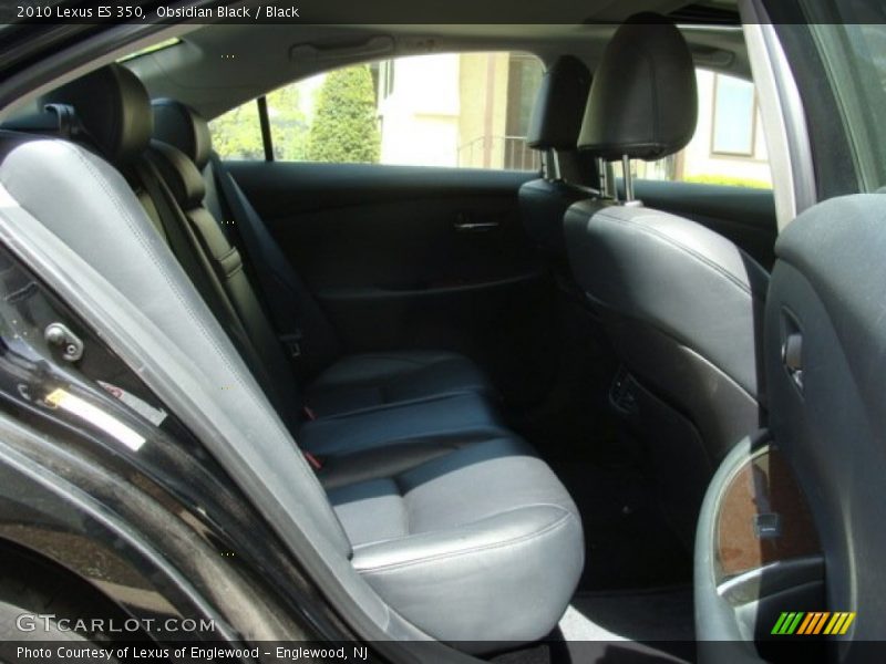 Obsidian Black / Black 2010 Lexus ES 350