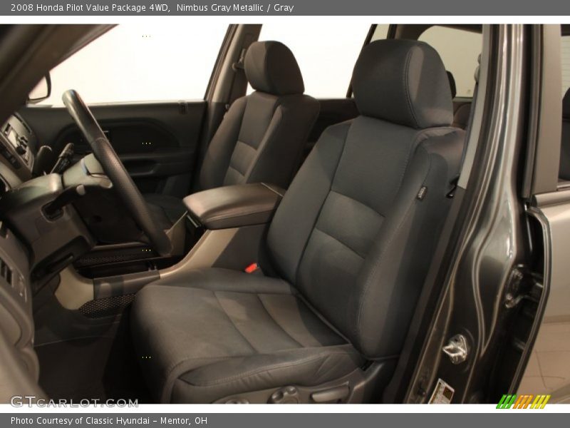 Nimbus Gray Metallic / Gray 2008 Honda Pilot Value Package 4WD