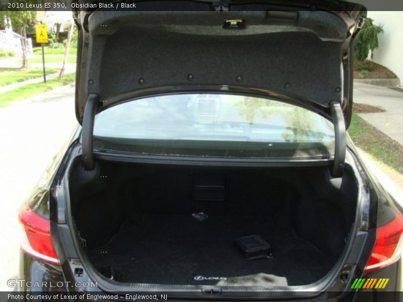 Obsidian Black / Black 2010 Lexus ES 350