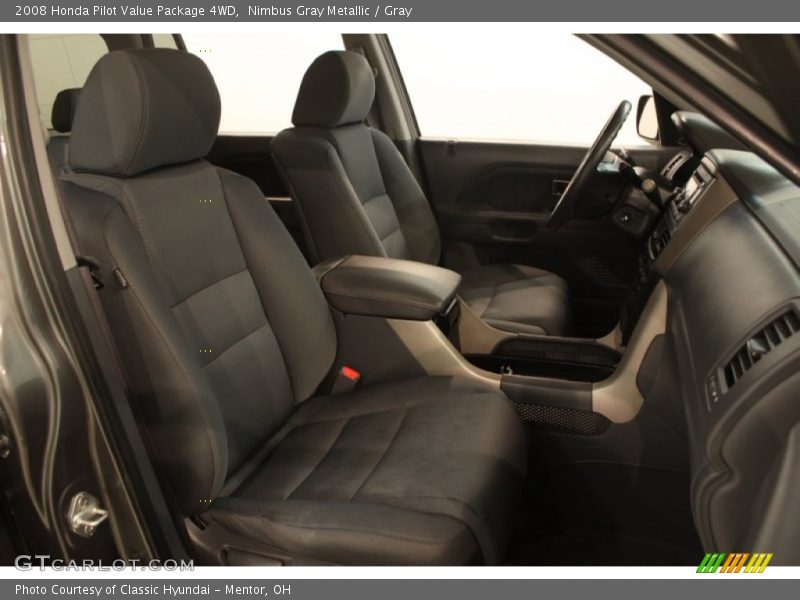 Nimbus Gray Metallic / Gray 2008 Honda Pilot Value Package 4WD