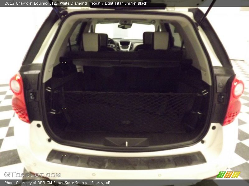 White Diamond Tricoat / Light Titanium/Jet Black 2013 Chevrolet Equinox LTZ