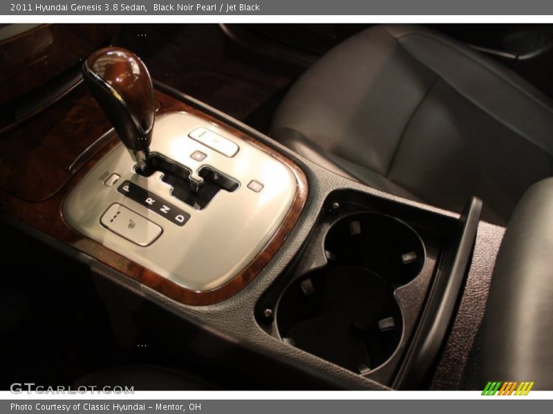 Black Noir Pearl / Jet Black 2011 Hyundai Genesis 3.8 Sedan