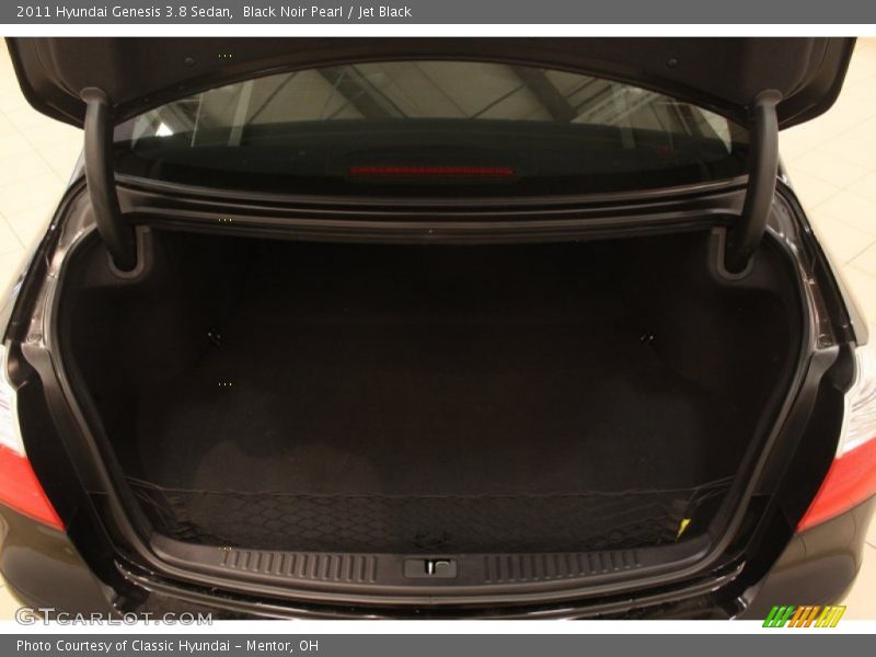 Black Noir Pearl / Jet Black 2011 Hyundai Genesis 3.8 Sedan
