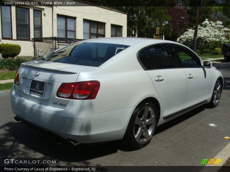 Crystal White / Black 2006 Lexus GS 430