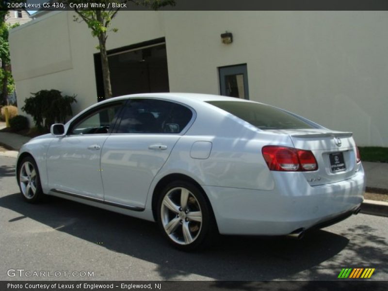 Crystal White / Black 2006 Lexus GS 430