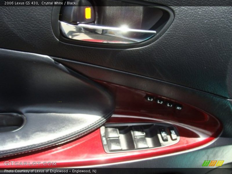Crystal White / Black 2006 Lexus GS 430