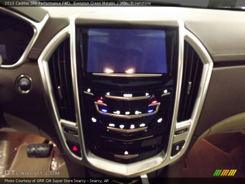 Evolution Green Metallic / Shale/Brownstone 2013 Cadillac SRX Performance FWD