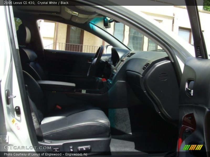 Crystal White / Black 2006 Lexus GS 430