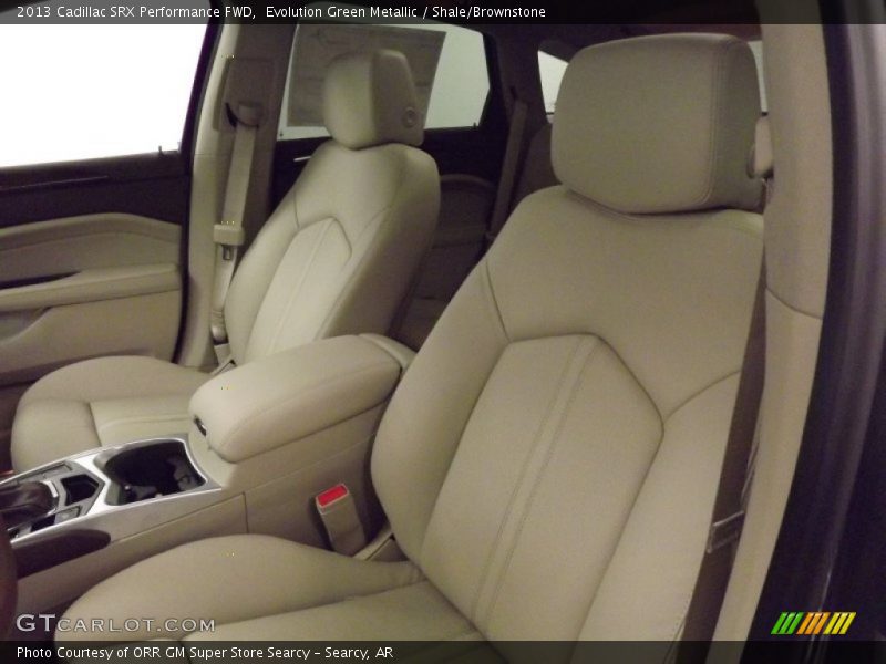 Evolution Green Metallic / Shale/Brownstone 2013 Cadillac SRX Performance FWD