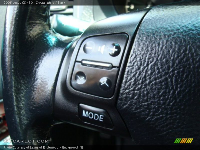 Crystal White / Black 2006 Lexus GS 430