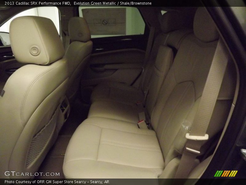 Evolution Green Metallic / Shale/Brownstone 2013 Cadillac SRX Performance FWD