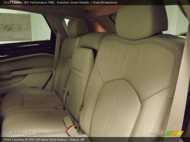 Evolution Green Metallic / Shale/Brownstone 2013 Cadillac SRX Performance FWD