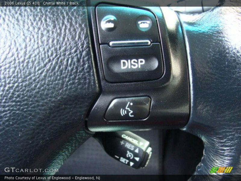 Crystal White / Black 2006 Lexus GS 430