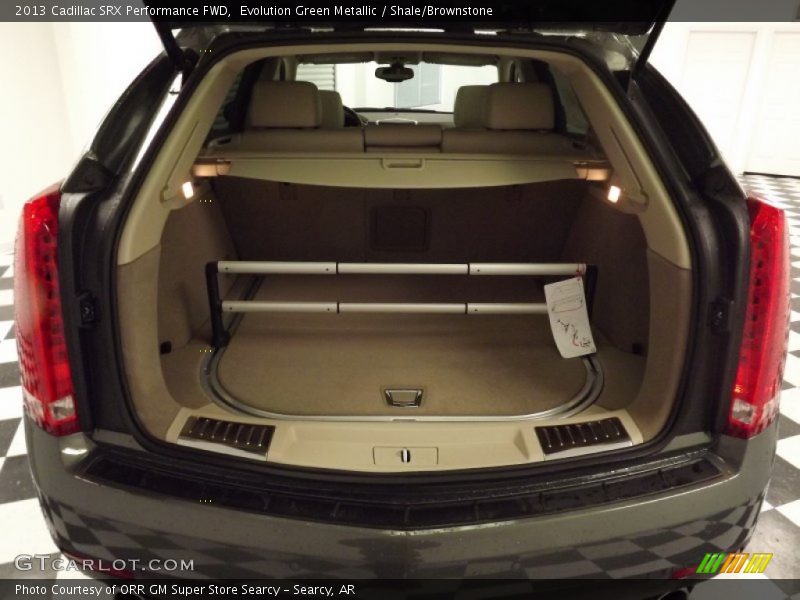 Evolution Green Metallic / Shale/Brownstone 2013 Cadillac SRX Performance FWD