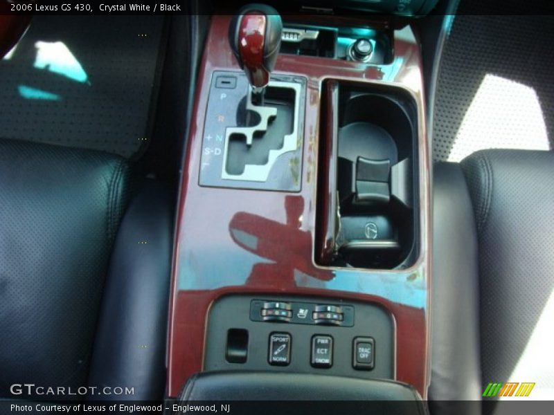 Crystal White / Black 2006 Lexus GS 430