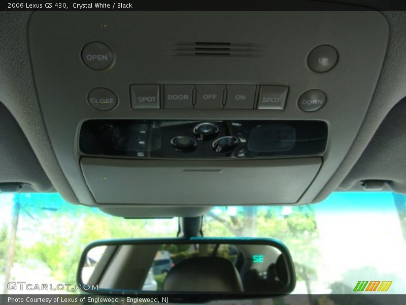 Crystal White / Black 2006 Lexus GS 430