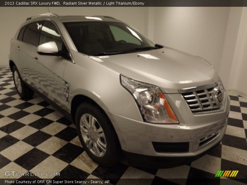 Radiant Silver Metallic / Light Titanium/Ebony 2013 Cadillac SRX Luxury FWD