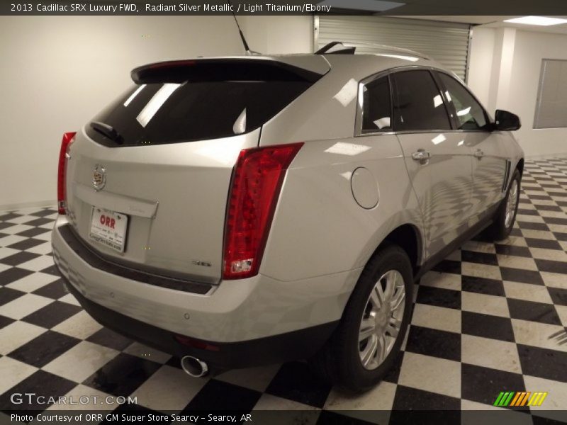 Radiant Silver Metallic / Light Titanium/Ebony 2013 Cadillac SRX Luxury FWD