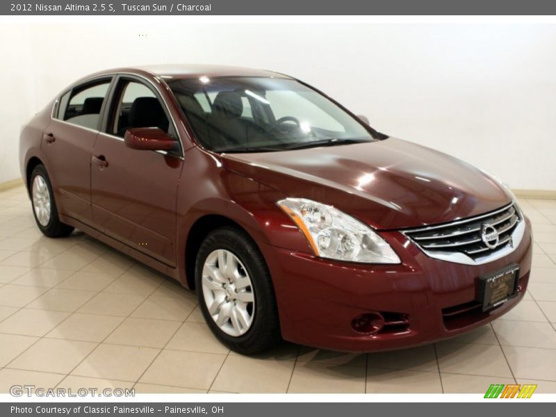 Tuscan Sun / Charcoal 2012 Nissan Altima 2.5 S