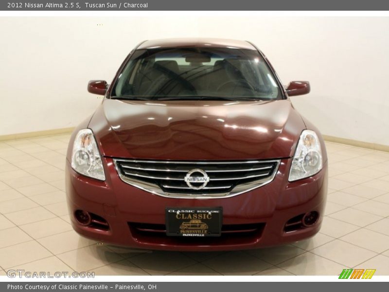 Tuscan Sun / Charcoal 2012 Nissan Altima 2.5 S