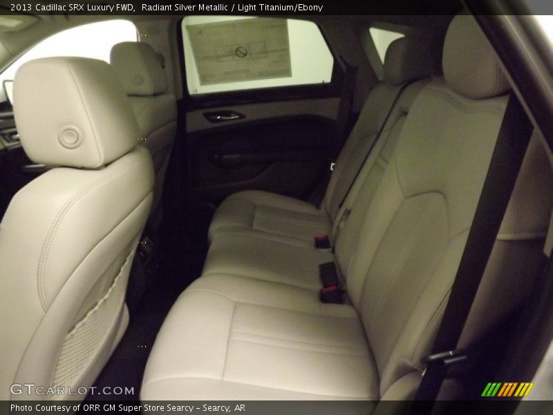 Radiant Silver Metallic / Light Titanium/Ebony 2013 Cadillac SRX Luxury FWD