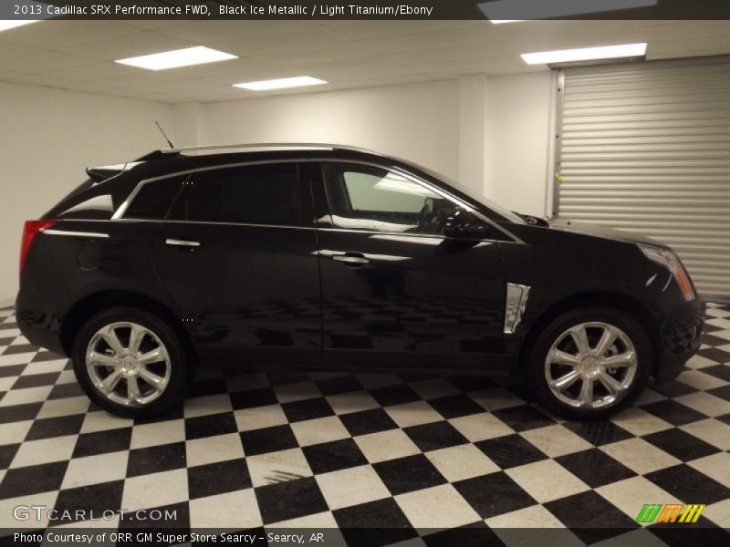 Black Ice Metallic / Light Titanium/Ebony 2013 Cadillac SRX Performance FWD