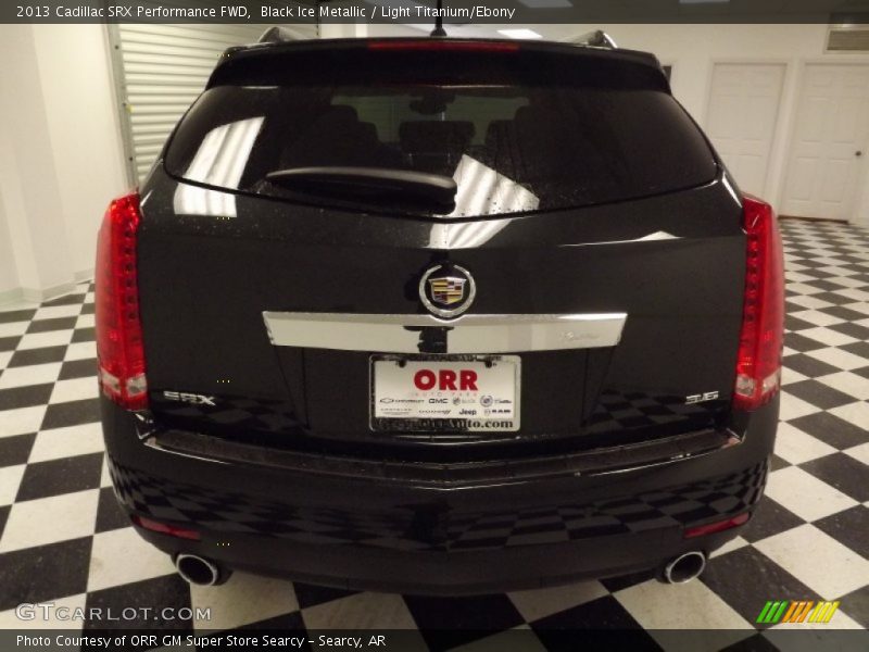 Black Ice Metallic / Light Titanium/Ebony 2013 Cadillac SRX Performance FWD