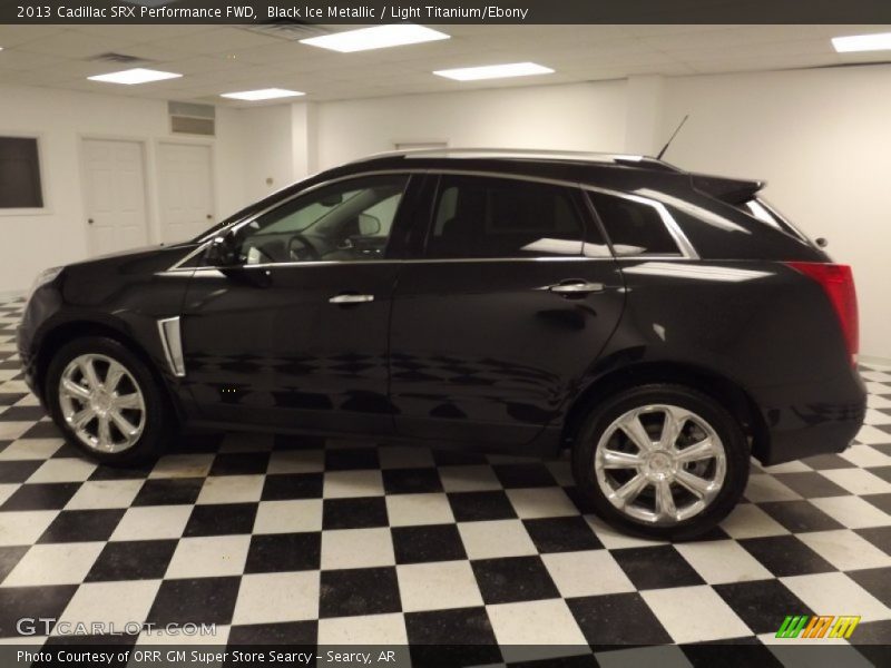 Black Ice Metallic / Light Titanium/Ebony 2013 Cadillac SRX Performance FWD