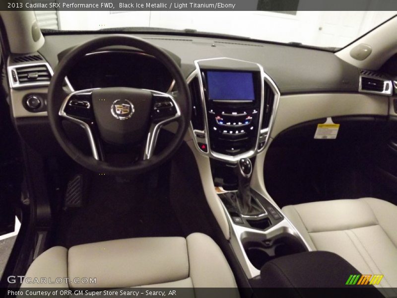 Black Ice Metallic / Light Titanium/Ebony 2013 Cadillac SRX Performance FWD