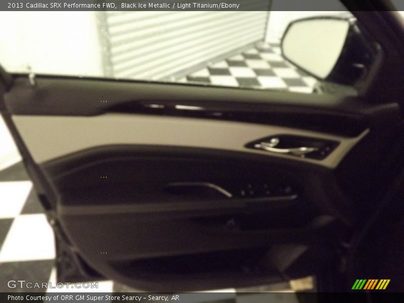Black Ice Metallic / Light Titanium/Ebony 2013 Cadillac SRX Performance FWD