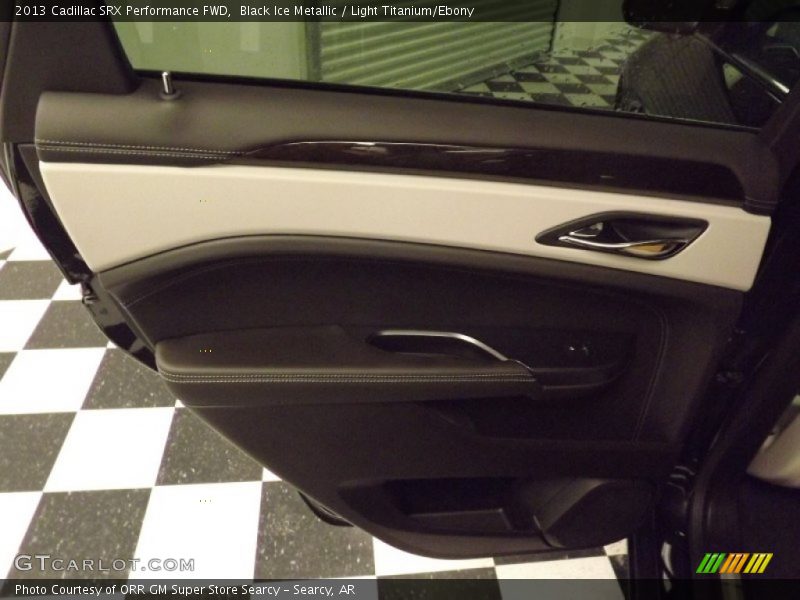 Black Ice Metallic / Light Titanium/Ebony 2013 Cadillac SRX Performance FWD